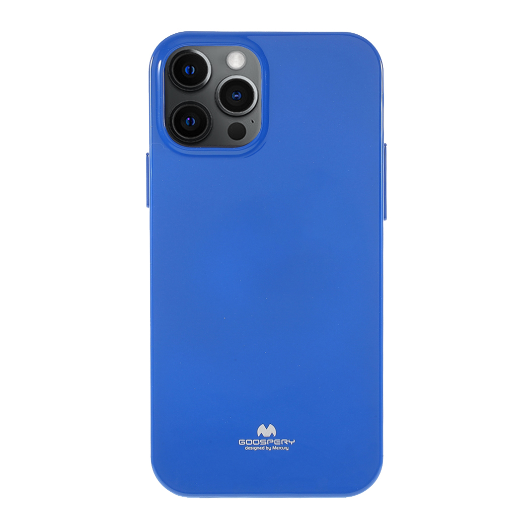 

MERCURY GOOSPERY Glitter Powder TPU Cell Phone Cover for iPhone 12 Pro Max 6.7-inch - Dark Blue, iPhone 12 Pro Max