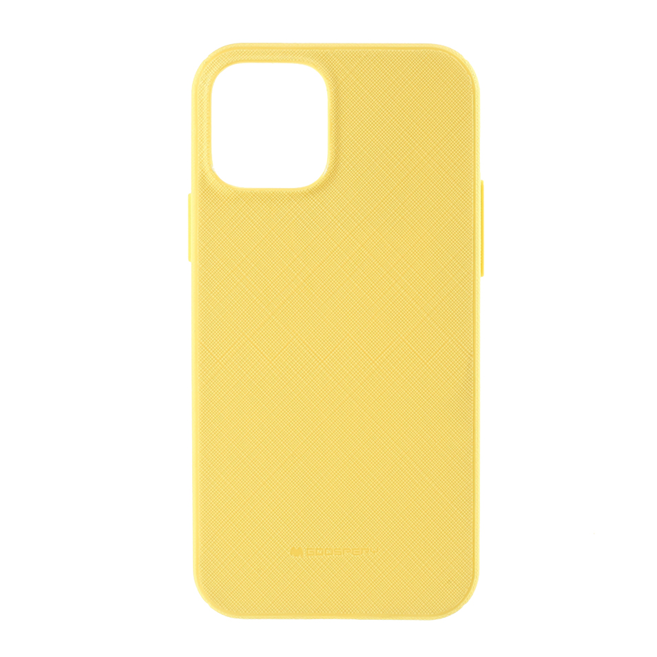 

Mercury Goospery Style Lux Texted TPU Cover Для IPhone 12 Mini - Желтый, iPhone 12 mini