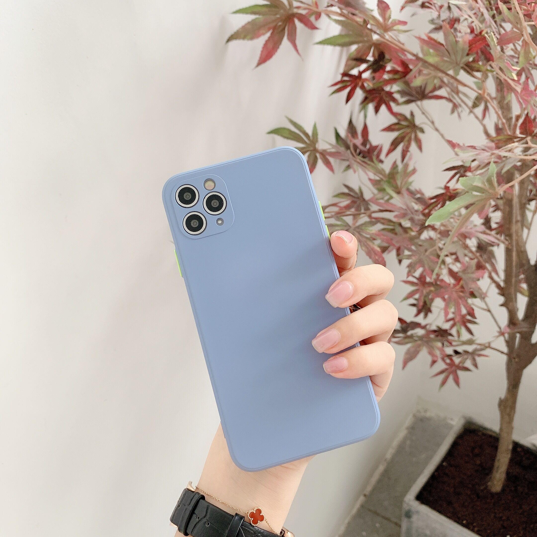 

LUO Series Soft TPU Phone Case for iPhone 11 Pro 5.8-inch - Blue, iPhone 11 Pro 5.8 inch