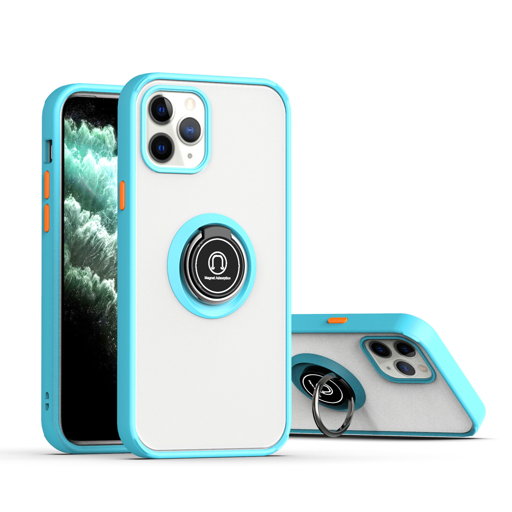

Heng Series Mini с Крышкой TPU + PC Kickstand Для Iphone 12 Pro/12 - Небо Синий/белый, iPhone 12 Pro