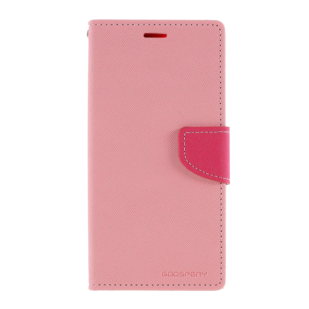 

MERCURY GOOSPERY Leather Wallet Stand Case for iPhone 12 mini - Pink, iPhone 12 mini