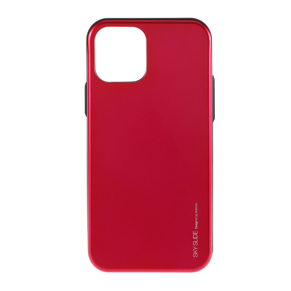

MERCURY GOOSPERY Sky Series Slide Card Slot PC TPU Phone Cover for iPhone 12 Pro/12 - Rose, iPhone 12 Pro