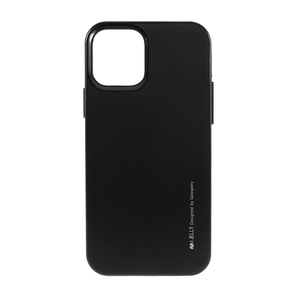 

Mercury Goospery I Jelly TPU Телефон Для IPhone 12 Pro Max 6,7-дюймовый - Чернить, iPhone 12 Pro Max