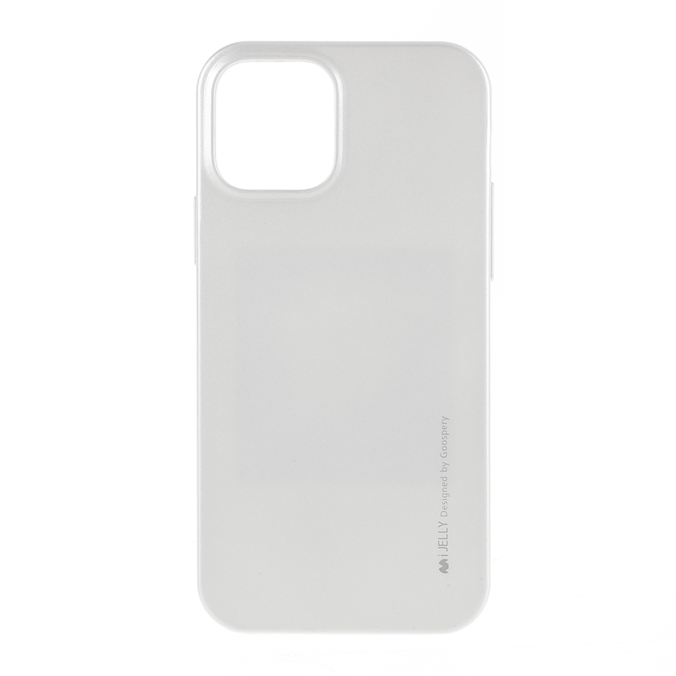 

MERCURY GOOSPERY i JELLY TPU Phone Case for iPhone 12 mini - White, iPhone 12 mini