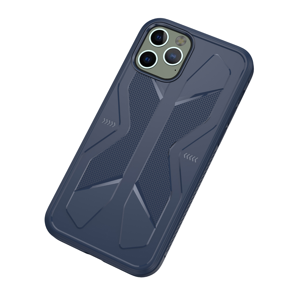 

Butterfly Style TPU Phone Case for iPhone 12 Pro/12 - Blue, iPhone 12