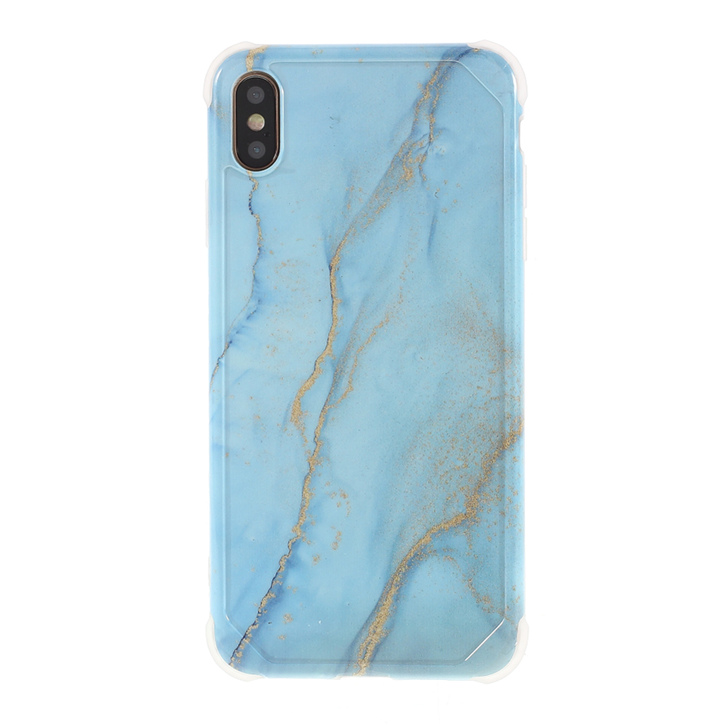 

Marble Pattern Four-corner Anti-fall IMD TPU Case for iPhone XS Max 6.5 inch - Style C, iPhone XS Max 6.5 inch