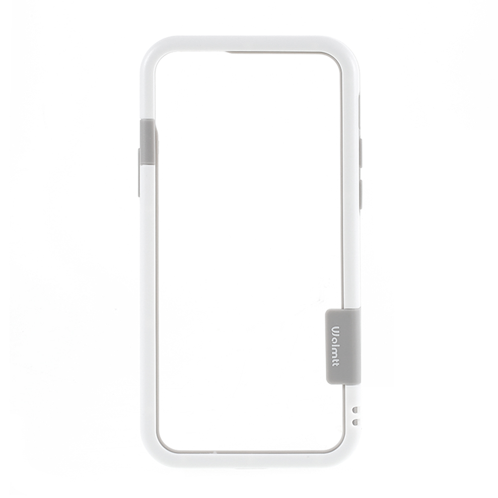 

Contrast Color TPU + PC Bumper Frame Phone Shell Для IPhone 12 Pro Max - Белый, iPhone 12 Pro Max