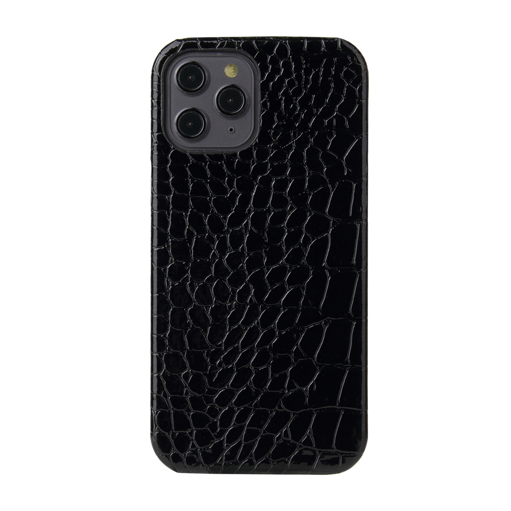 

Защитная Чехол Из Искусственной Кожи PU Для IPhone 12/12 Pro - Текстура Крокодила, iPhone 12