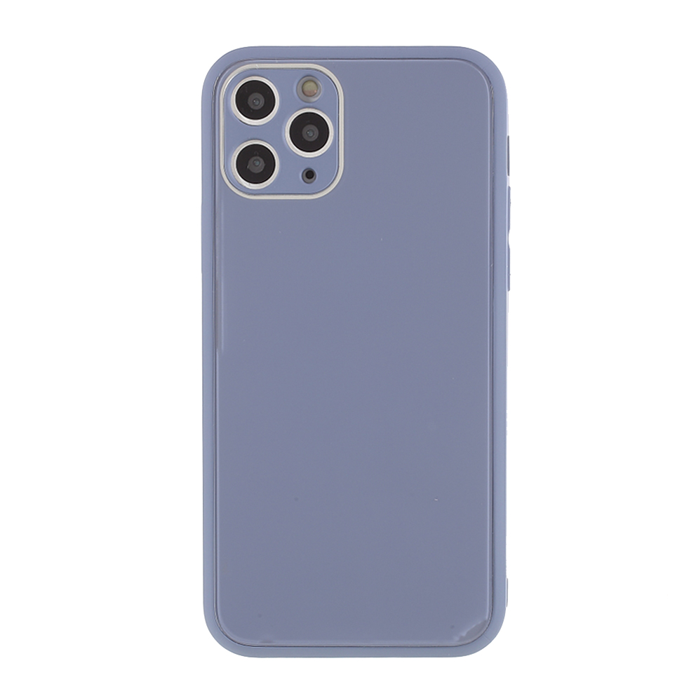 

Стекло + ПК + ТПУ Гибридный Защитный Телефон Оболочки Для IPhone 11 Pro Max 6,5 Дюйма - Фиолетовый, iPhone 11 Pro Max 6.5 inch