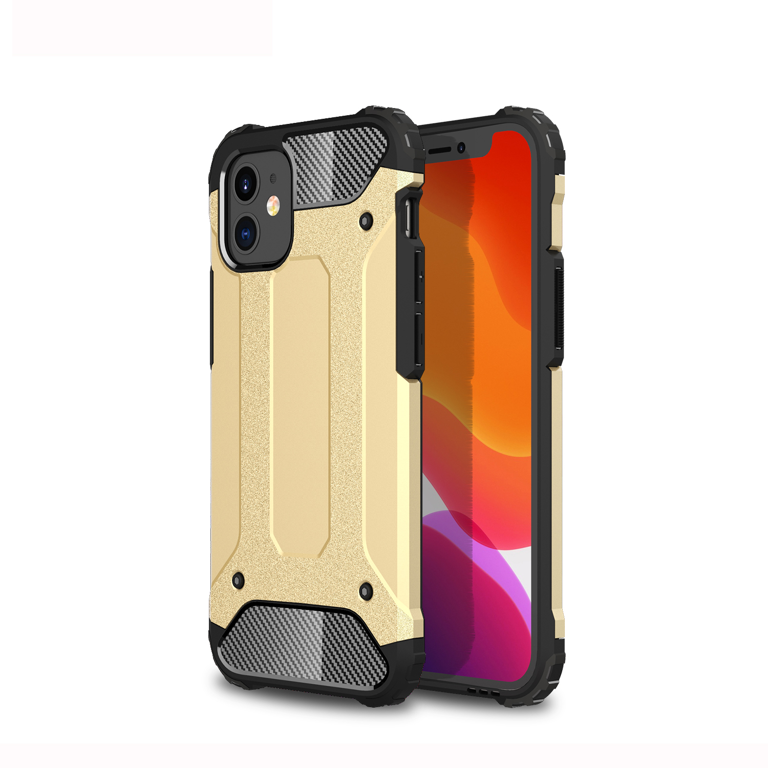 

Пластик Armor Guar - Золото, iPhone 12 mini