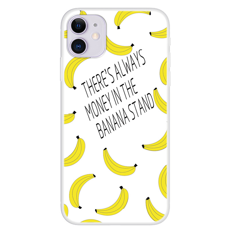 

Шаблон Печати Мягкий TPU Задний Чехол Для IPhone 12 Mini - Банан, iPhone 12 mini