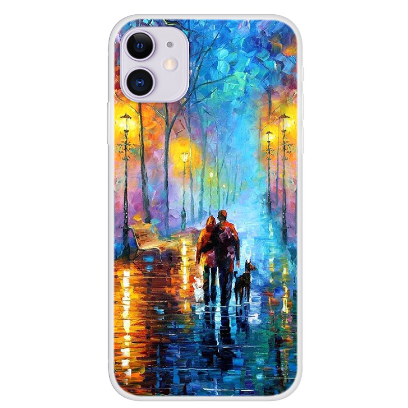 

Шаблон Печати TPU Case Для IPhone 12 Pro / iPhone 12. - Пары И Собака, iPhone 12 Pro