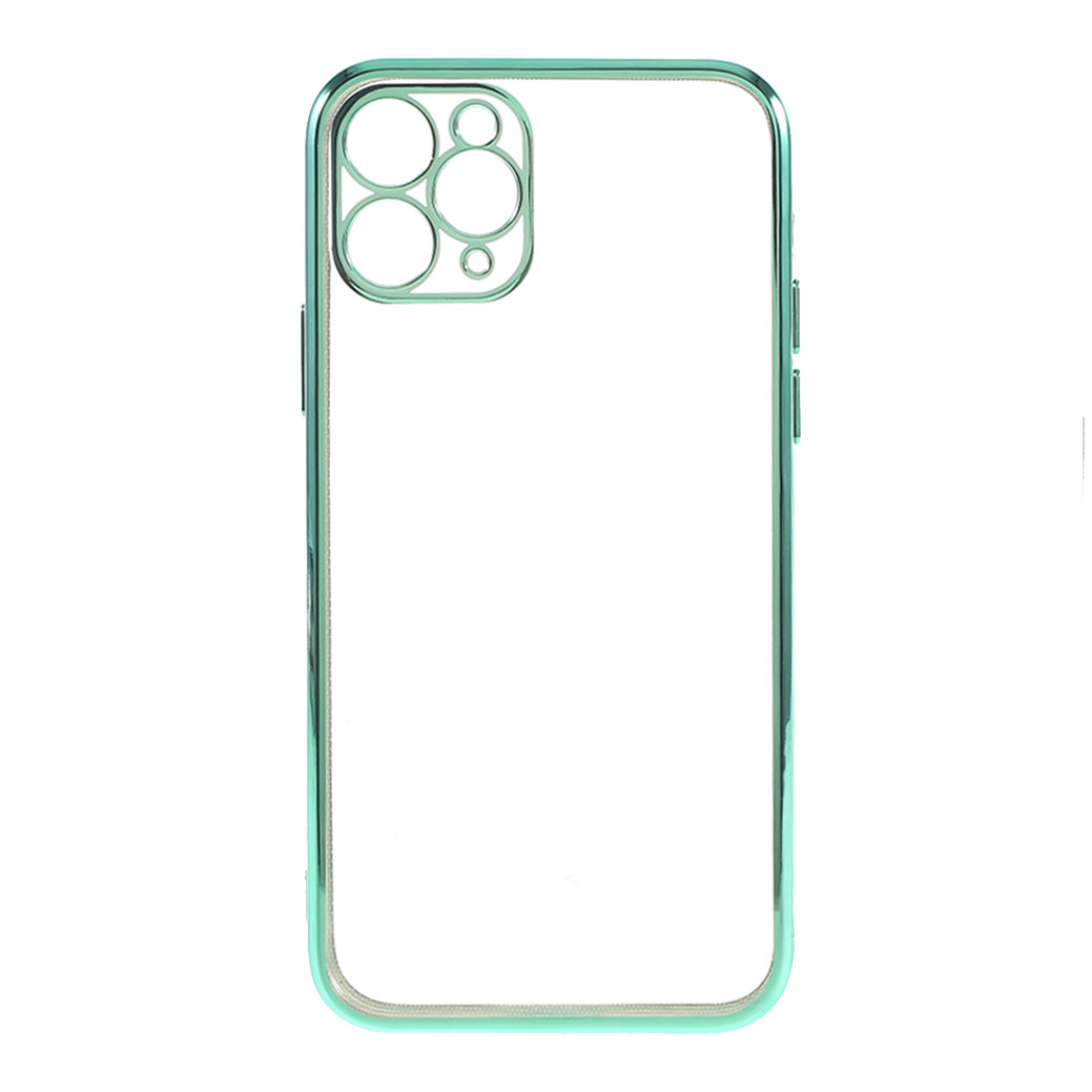 

Electroplating TPU Phone Protective Shell for iPhone 11 Pro - Green, iPhone 11 Pro 5.8 inch