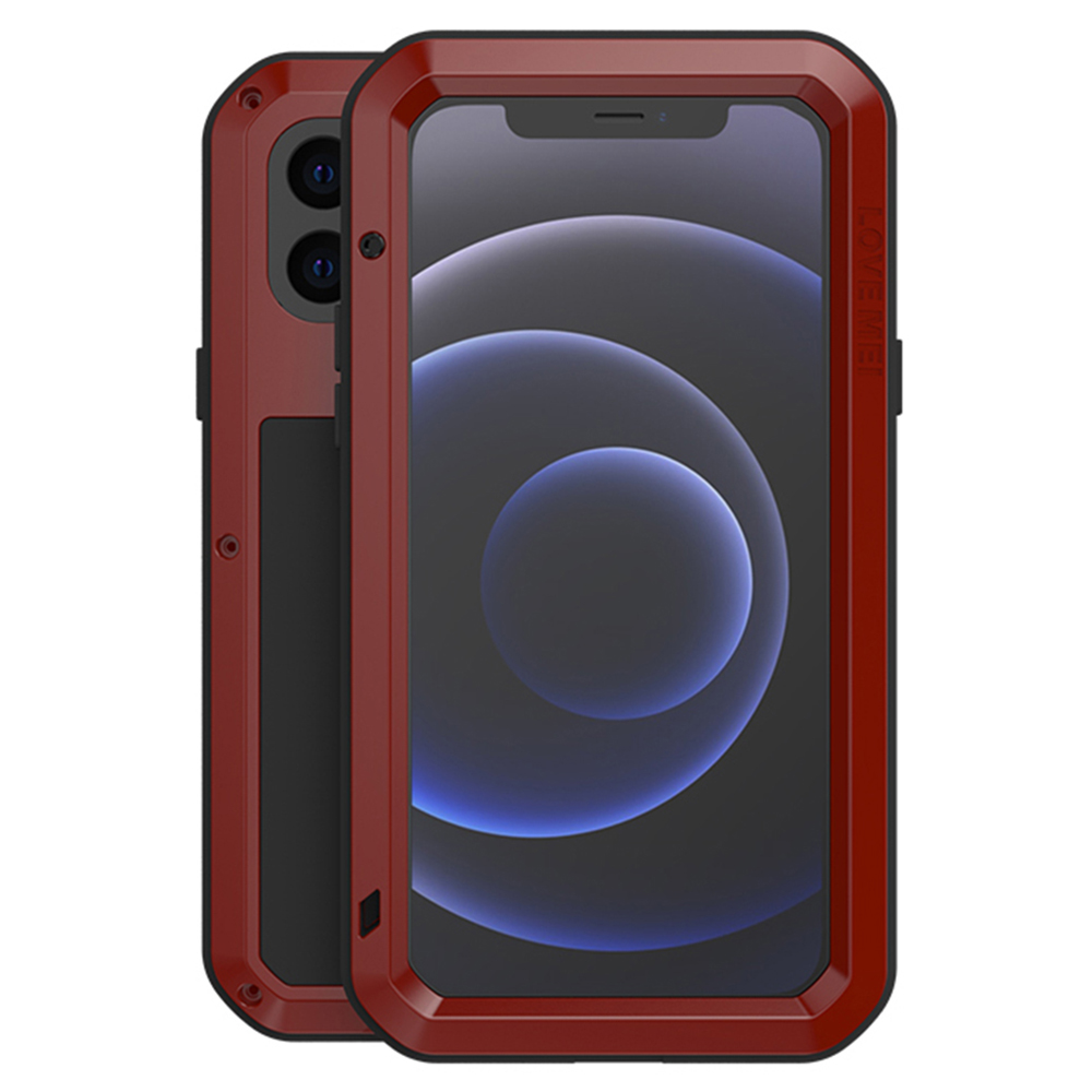 

Love Mei Shockprouse Dropproaper Dust Pronation Case Для Iphone 12 Mini Protector Shell - Красный, iPhone 12 mini