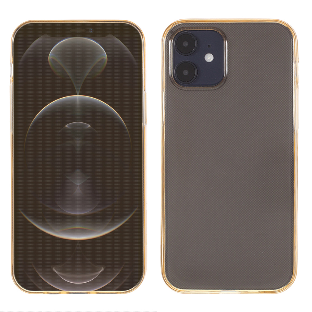 

Полный Круглый Охват Прозрачный Чехол Для Телефона Для IPhone 12 Mini - Желтый, iPhone 12 Pro