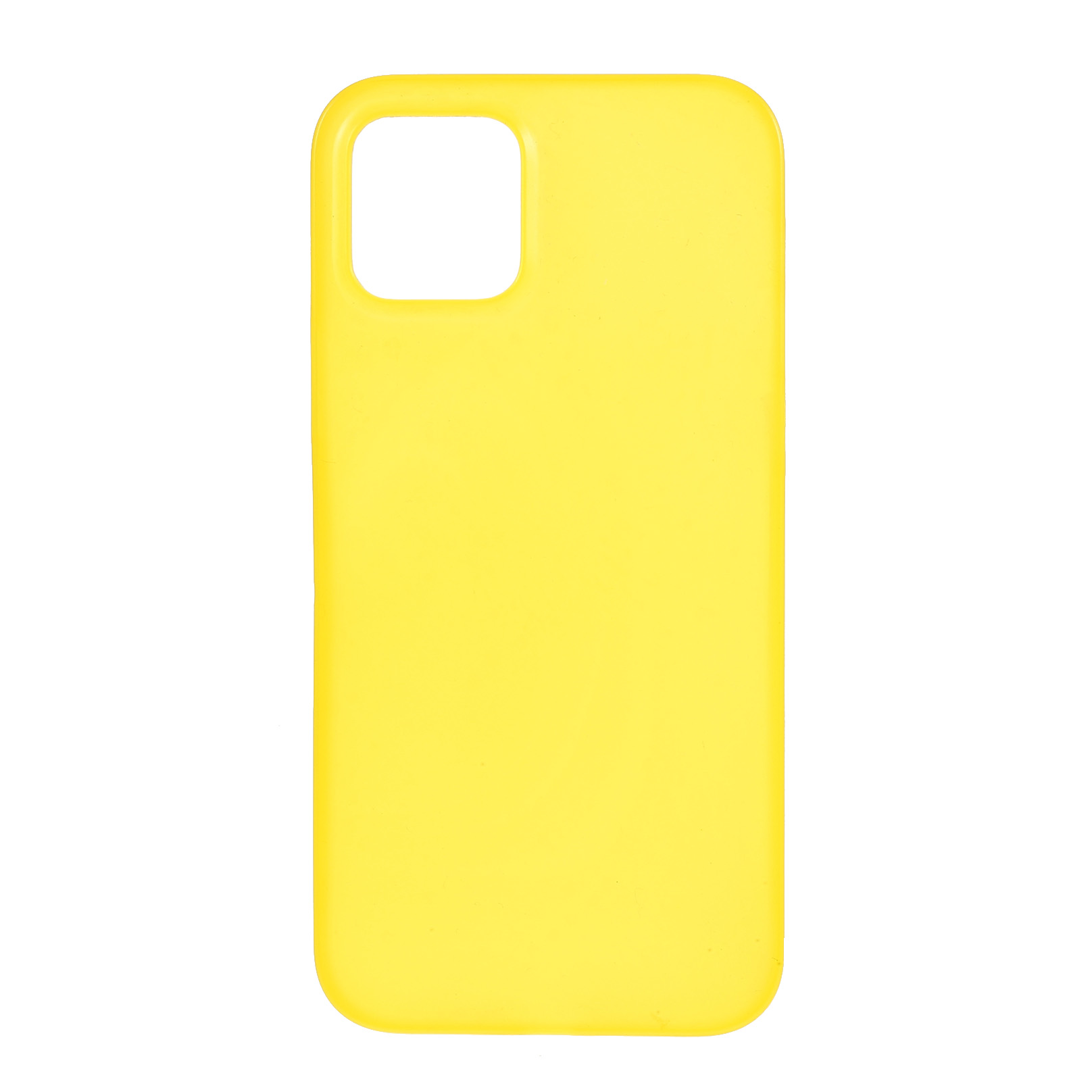 

Ultra Thin 0.3mm Hard Plastic Case for iPhone 12 Pro Max - Yellow, iPhone 12 Pro Max