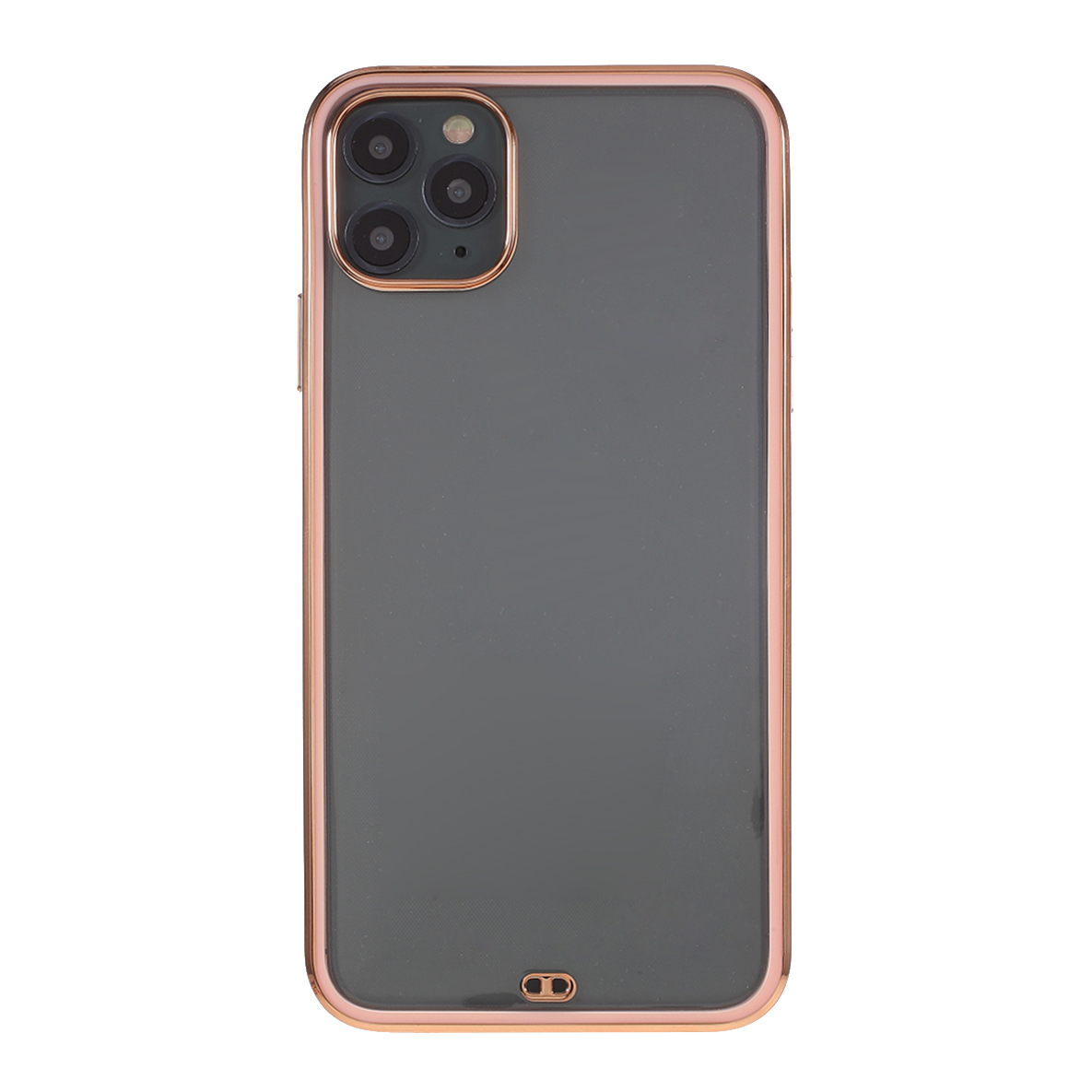 

Гальваническое Покрытие Crystal Clean Bi-Color TPU Чехол Для Телефона Для IPhone 11 Pro Max - Розовое Золото, iPhone 11 Pro Max 6.5 inch