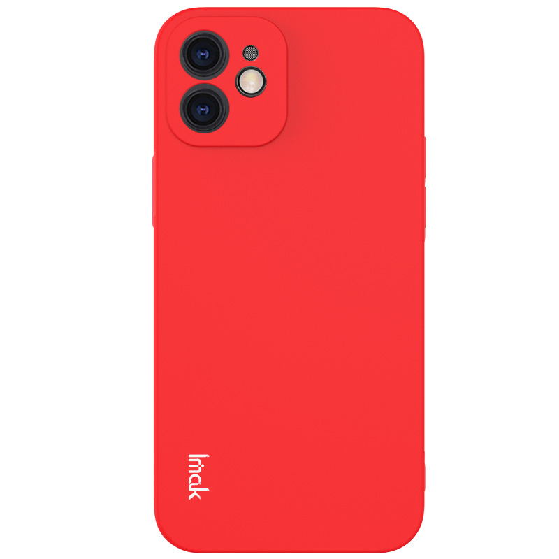 

IMAK Colorful Soft TPU Phone Cover Case UC-2 Series for iPhone 12 - Red, iPhone 12