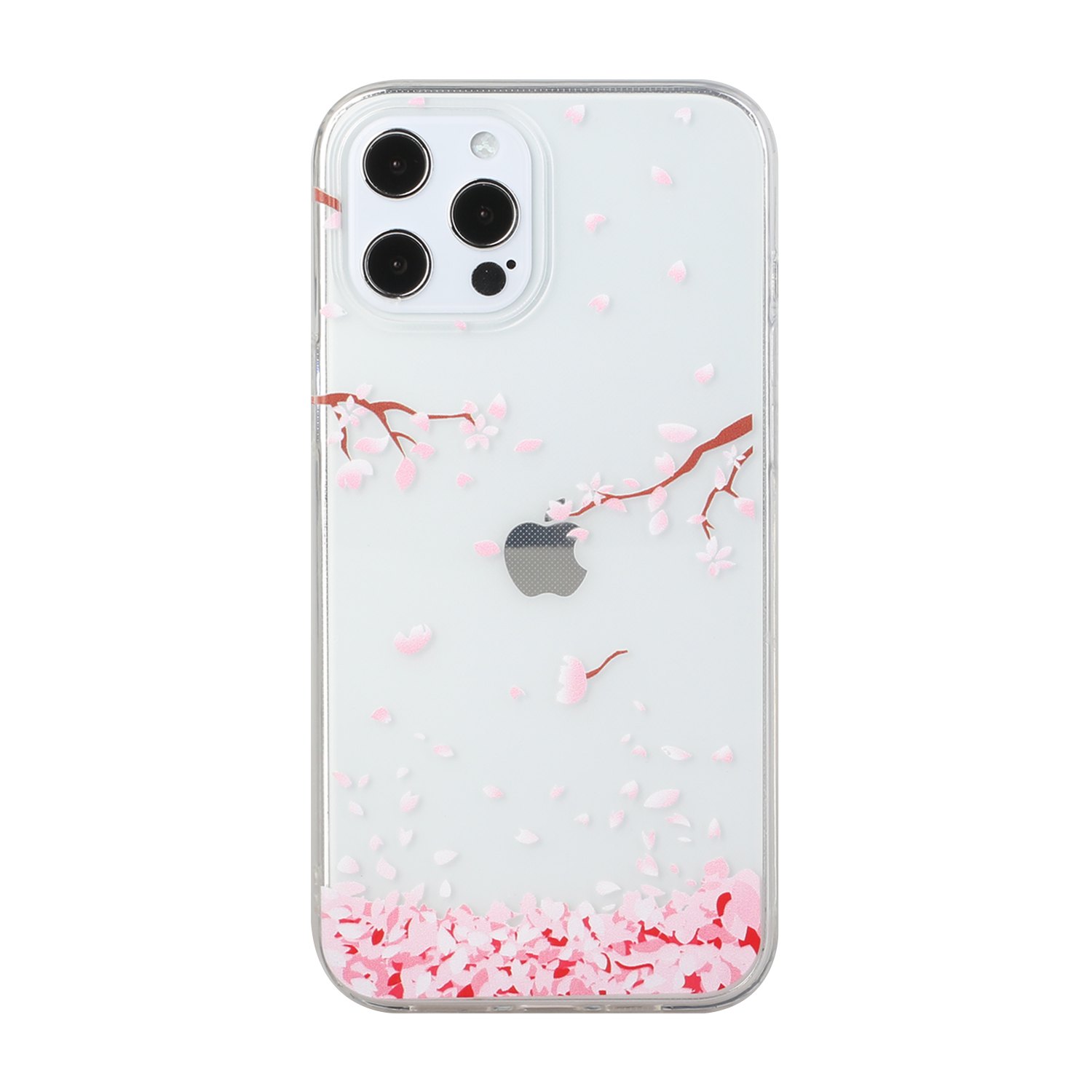 

New Style Patterned TPU Case for iPhone 12 Pro Max Protective Cover - Beautiful Flowers, iPhone 12 Pro Max