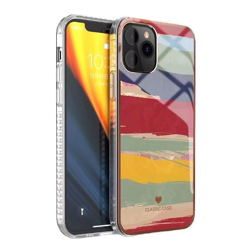 

Beautiful IMD Design Marble Pattern TPU Phone Case for iPhone 12/12 Pro - Style B, iPhone 12