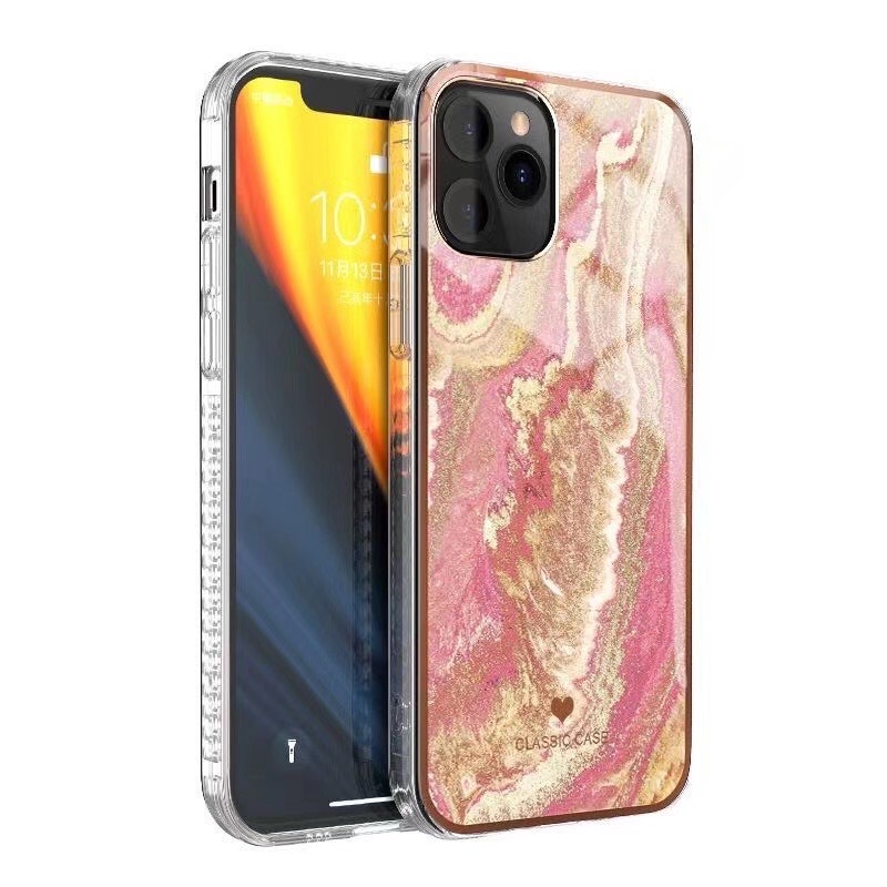 

Красивый Дизайн IMD Для IPhone 12 Pro Max Marble Pattern Phance TPU Case - Стиль E., iPhone 12 Pro Max