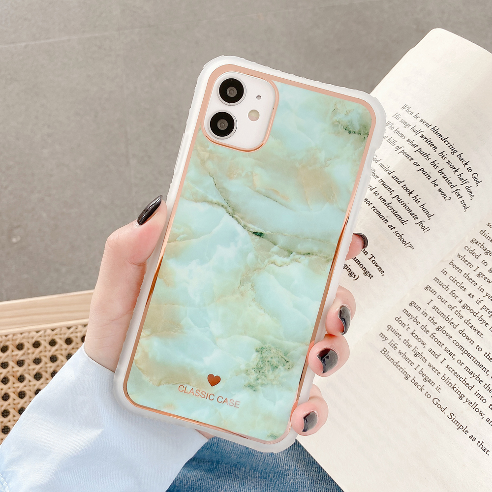 

Soft TPU IMD Marbold Pattern Cover Cover Cover Для IPhone 12/12 Pro - Стиль Р., iPhone 12