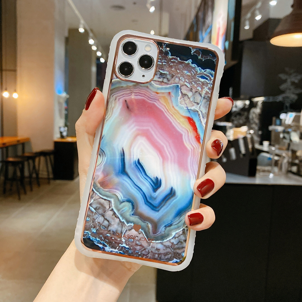 

IMD Абстрактный Шаблон Мягкий Телефонный Чехол Для Телефона TPU Для IPhone 12/12 Pro - Красочная Пещера, iPhone 12