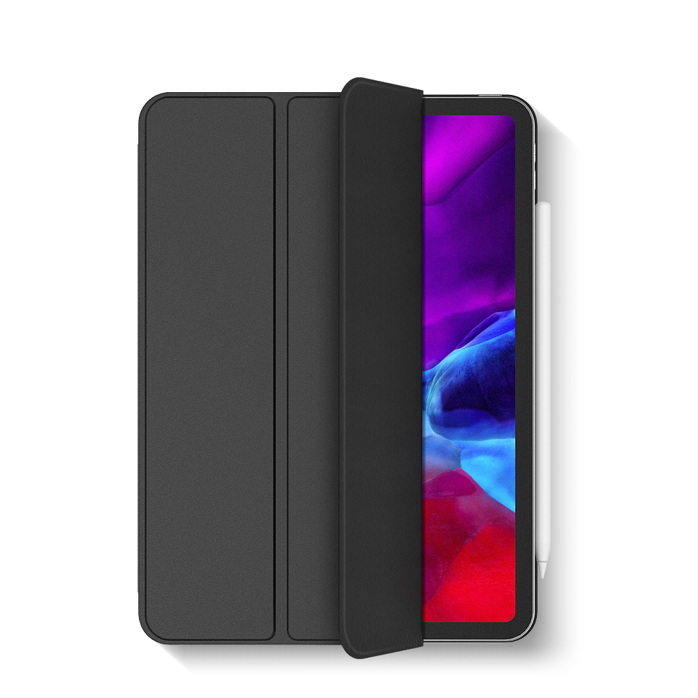 

Три-разумный Корпус Smart Folio Leather Для Ipad Pro 11-дюймовый (2020)/(2018) [магнитная Привлекательность] - Черный, iPad Pro 11 (2022)
