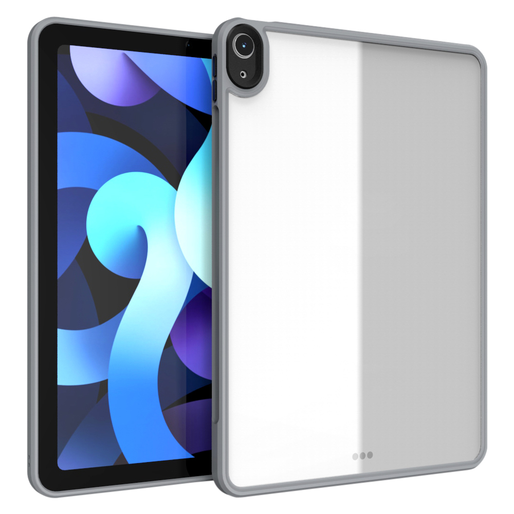 

Mant Series PC + TPU Frame Hybrid Cover Case for iPad Air (2020) - Grey, iPad Air (2020)