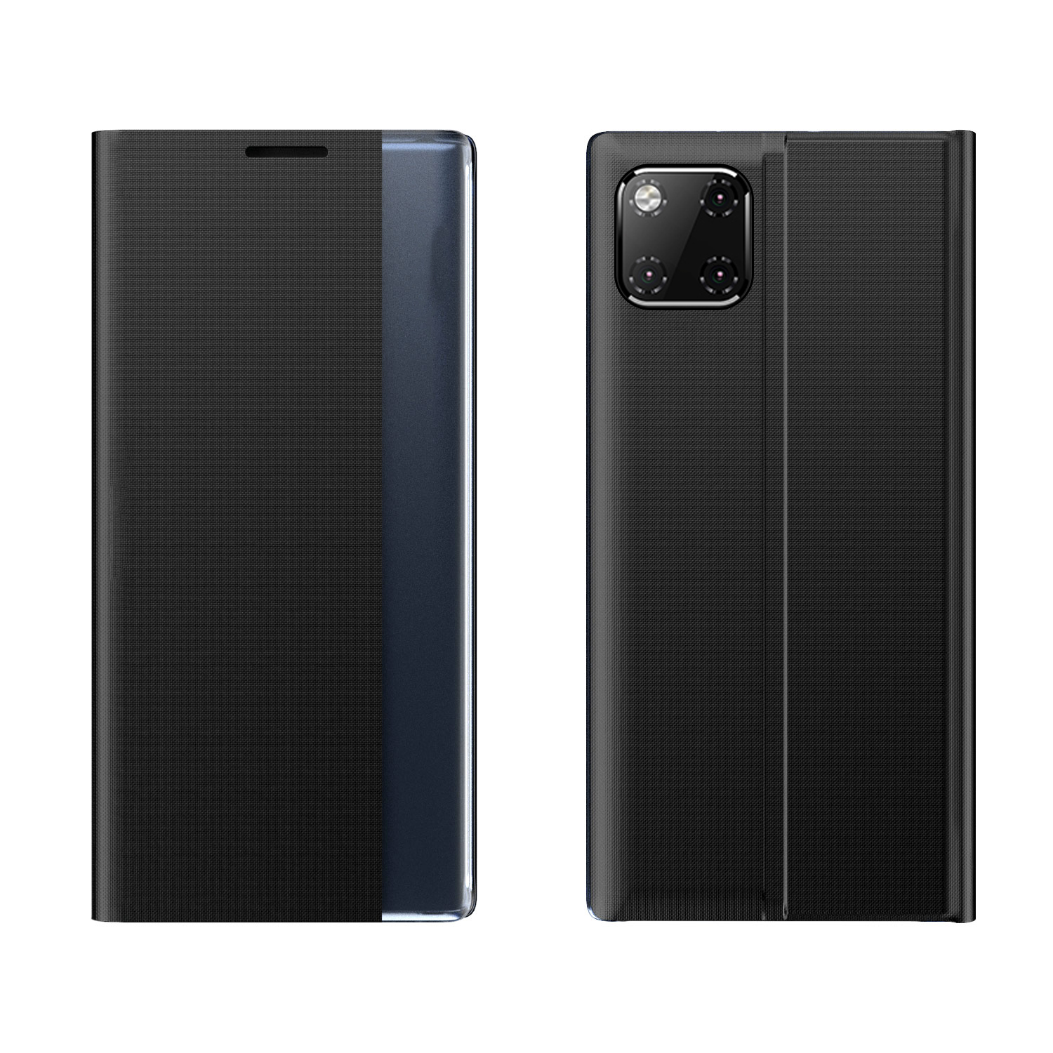 

Автопоглощаемый Flip Кожаный Стенд Защитный Чехол Для IPhone 11 6,1-дюймовый - Чернить, iPhone 11 6.1 inch
