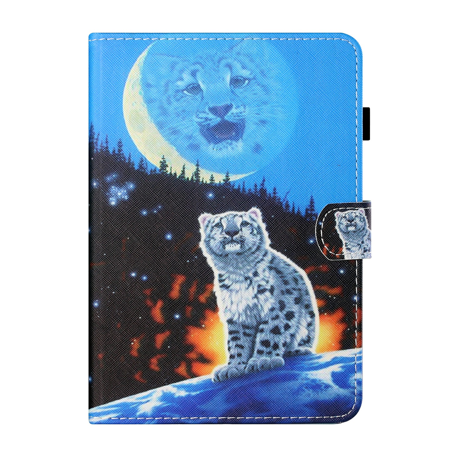 

Pattern Printing Leather Stand Tablet Case for iPad mini 3/2/iPad Mini/mini 4/mini (2019) 7.9 inch- Tiger, iPad mini 3