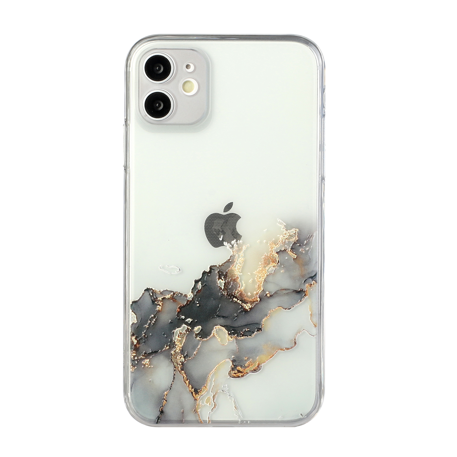 

Tebsmatment Marble Pattern Phanter Prime Edge Точное Отверстие Открытие Мягкого TPU Чехол Для IPhone 12 Mini - Стиль Ф., iPhone 12 mini