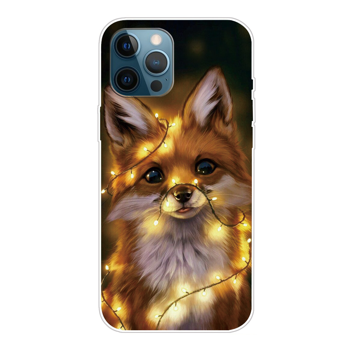 

Для IPhone 12 Pro Max Pattern Print Peption Гибкое Высокое Качество Телефон TPU Телефон - Собака, iPhone 12 Pro Max