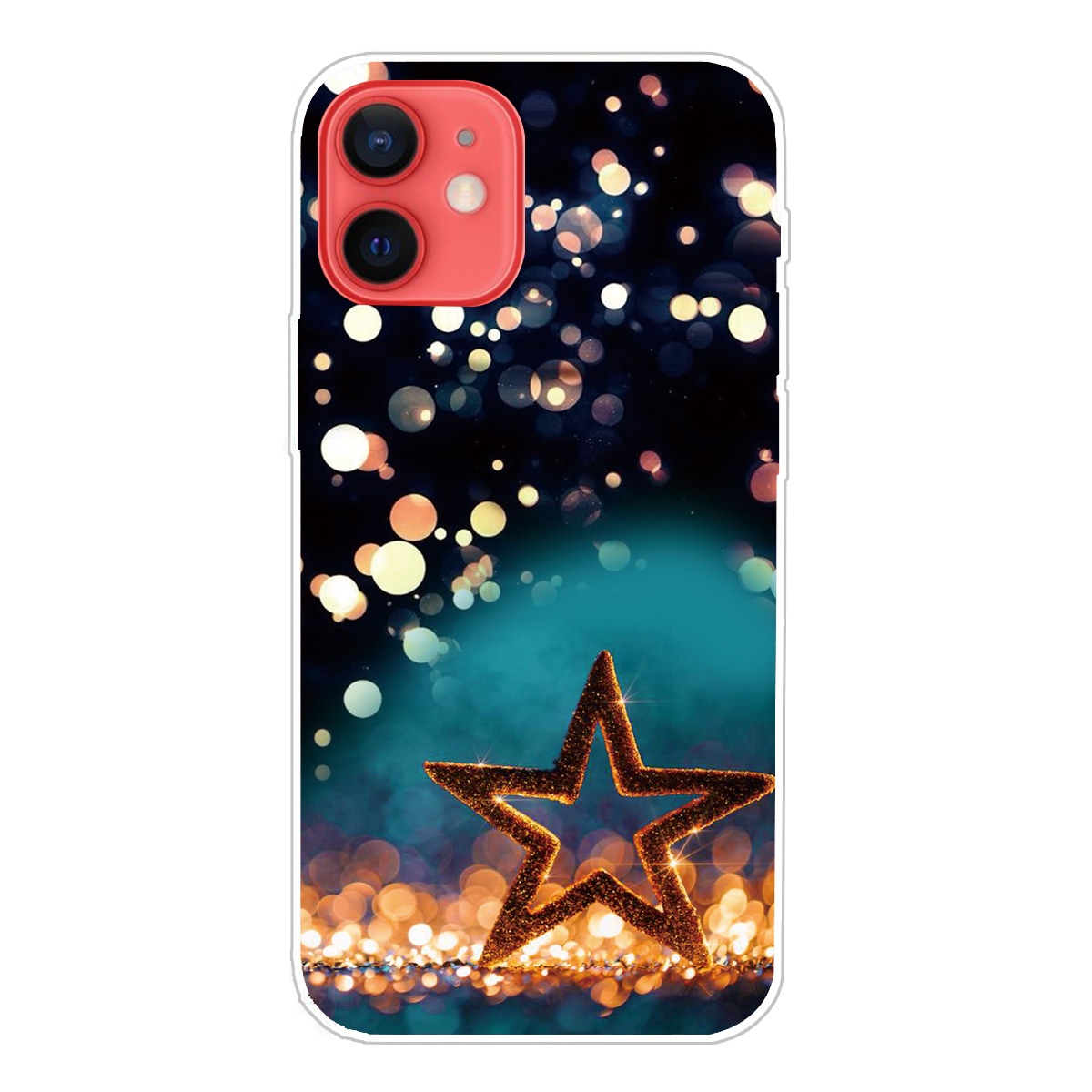 

Pattern Printing TPU Phone Case for iPhone 12 Mini - Star, iPhone 12 mini