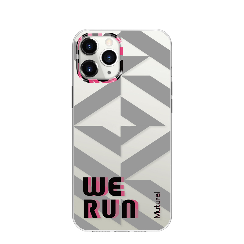 

MUTURAL QINGYA Серии Hard PC Panel + Мягкий TPU Кромки Гибридной Оболочки Для IPhone 12 Mini - Серый, iPhone 12 mini