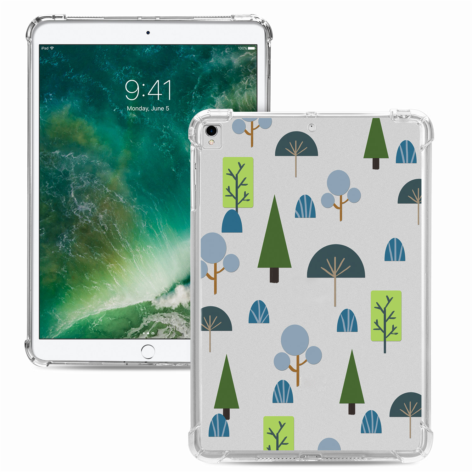 

Гибкий Чехол Таблетки TPU С Печатью Рисунка Для IPad 10.2 20.2 20.2019 - Тренировка, iPad 10.2 (2020)