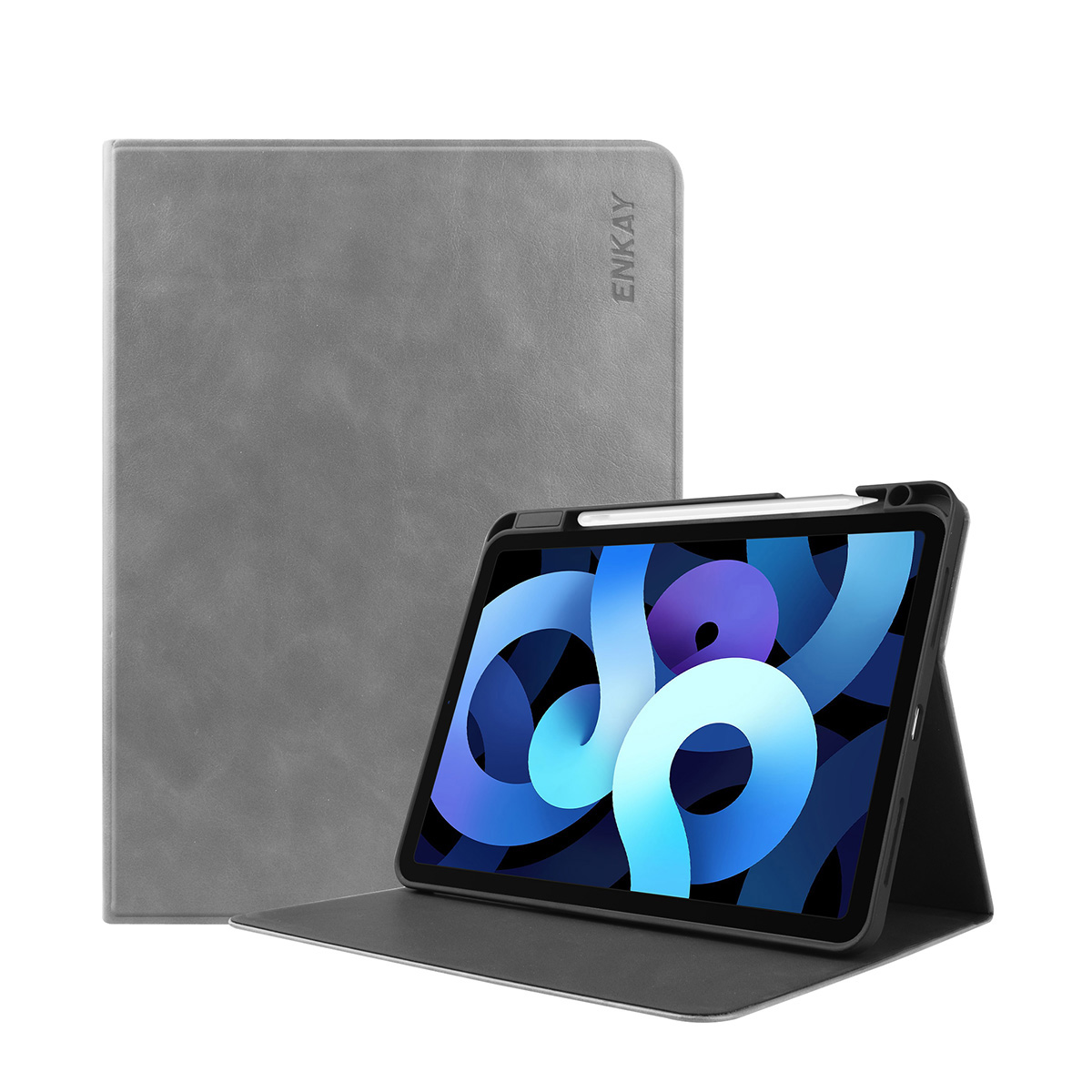 

Enkay Hat Prince Enk-8024 pu + Tpu Sablet Recection Opect Opect For Ipad Air (2020)/воздух (2022) / Ipad Pro 11-дюйм (2018) - Серый, iPad Air (2020)