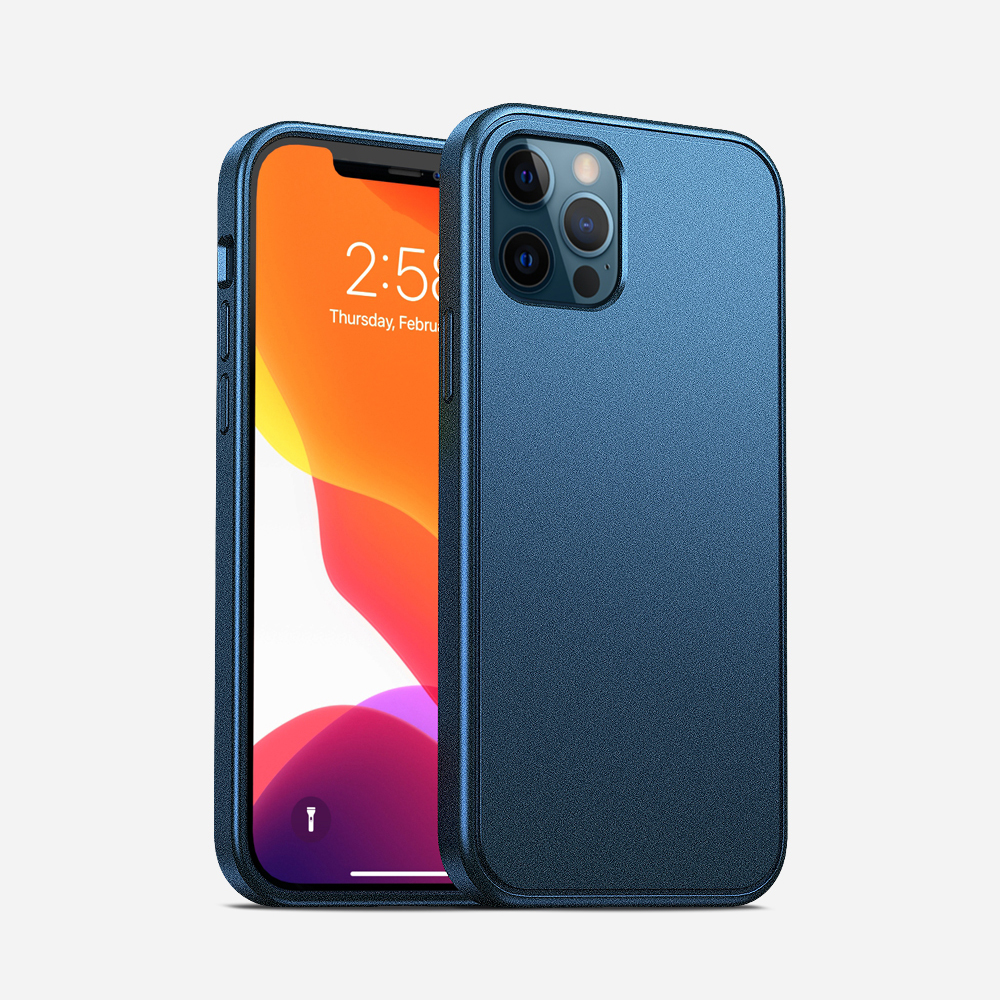 

Качество ТПУ + ПК Гибридный Чехол Для IPhone 12 Pro Max - Синий, iPhone 12 Pro Max
