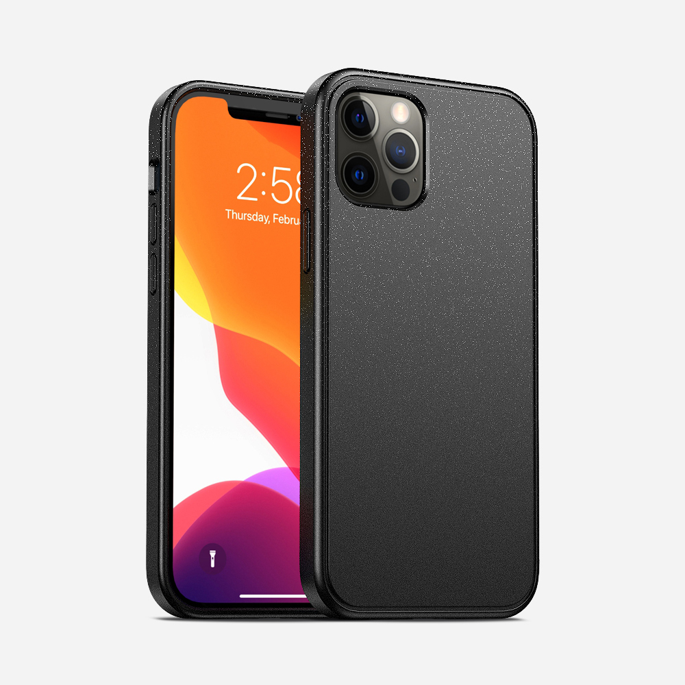 

Качество ТПУ + ПК Гибридный Чехол Для IPhone 12 Pro Max - Чернить, iPhone 12 Pro Max