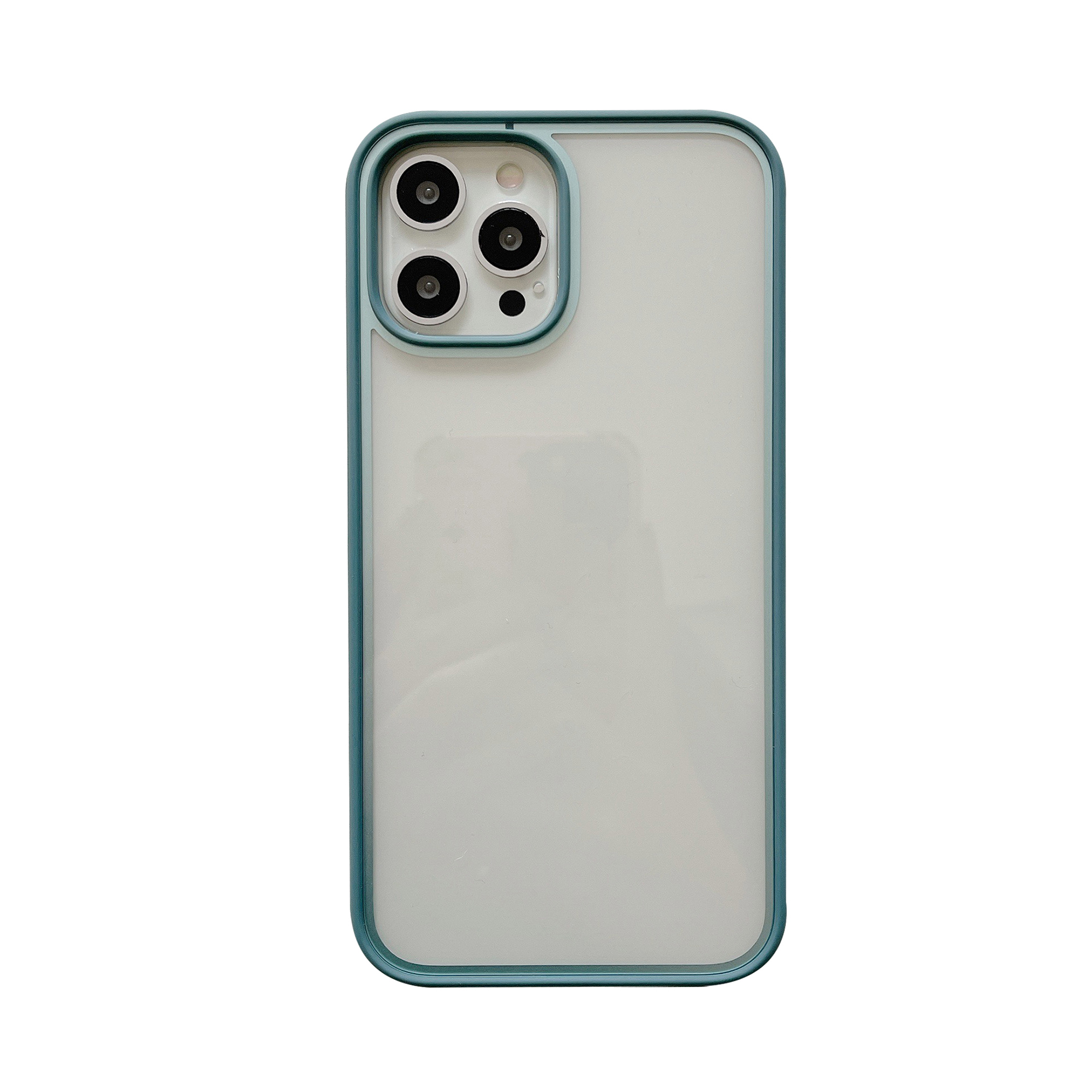 

Освежающаяся Серия Contrast Color TPU + ПК Телефон Назад Чехол Для IPhone 12 Pro Max - Серый, iPhone 12 Pro Max