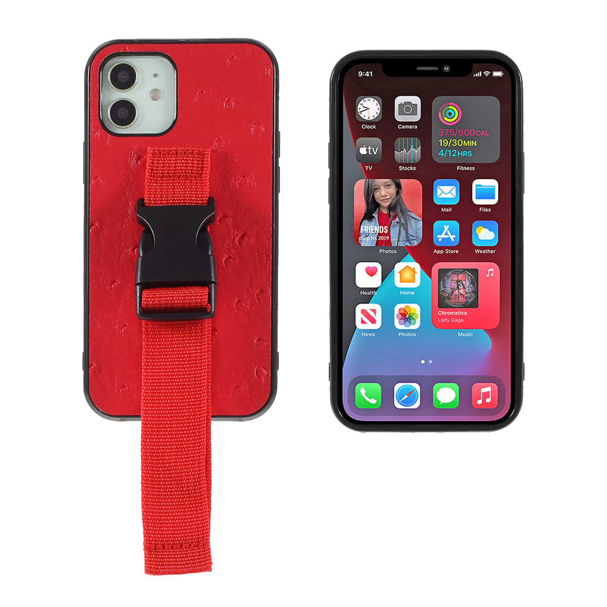 

Картина Капли Воды Card PC Cover Cover Для IPhone 12 Mini - Красный, iPhone 12 mini