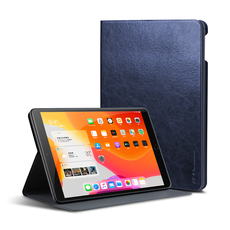 

X-Level Super Slim Ledertablette Schutzhülle Abdeckschale Für IPad Min I1 / Mini 2 / Min I3 - Dunkelblau, Other Phone Models