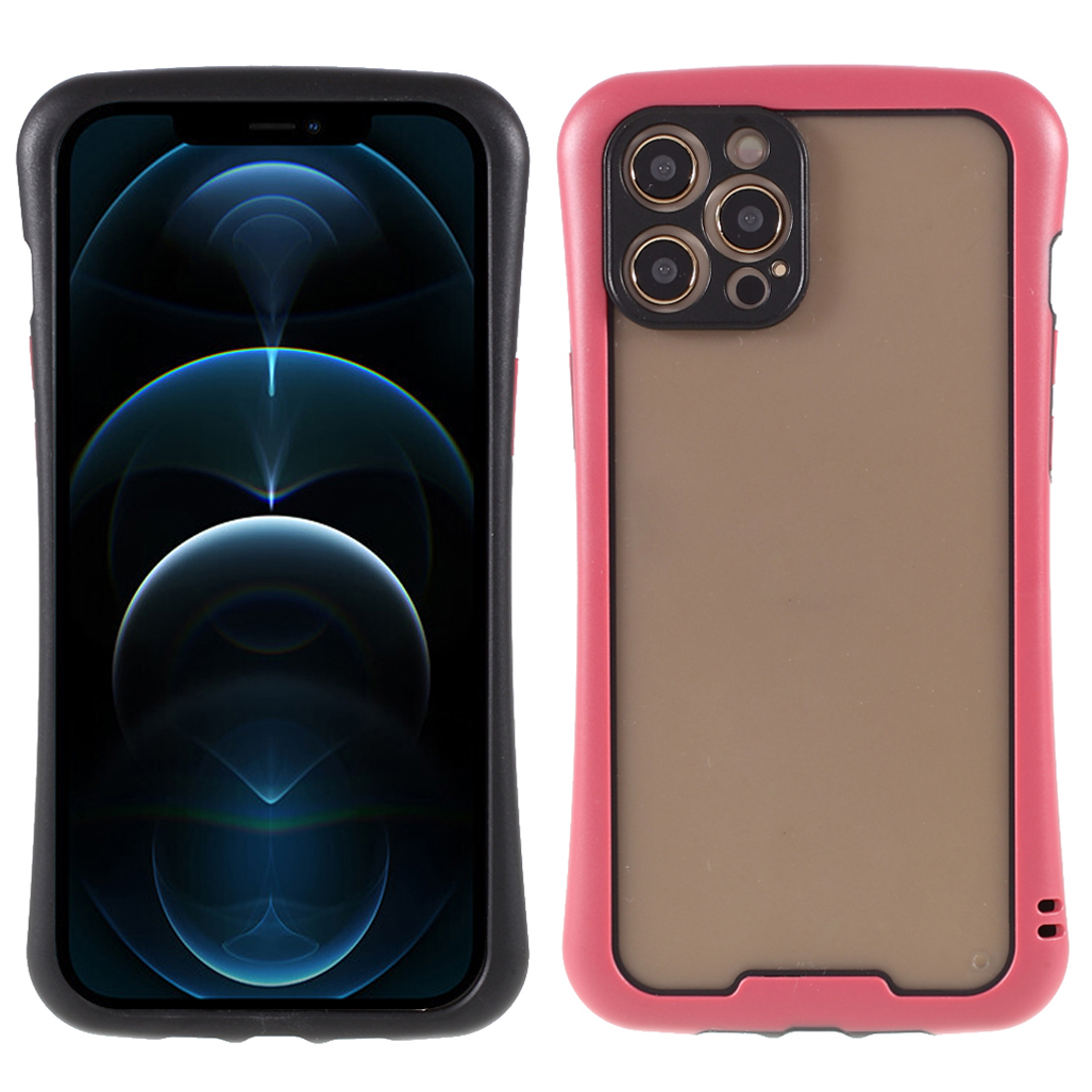

Точная Талия Стиль Точная Камера Вырезанный TPU + PC Защитник Чехол Для IPhone 12 Pro Max 6,7 Дюйма - Красный, iPhone 12 Pro Max