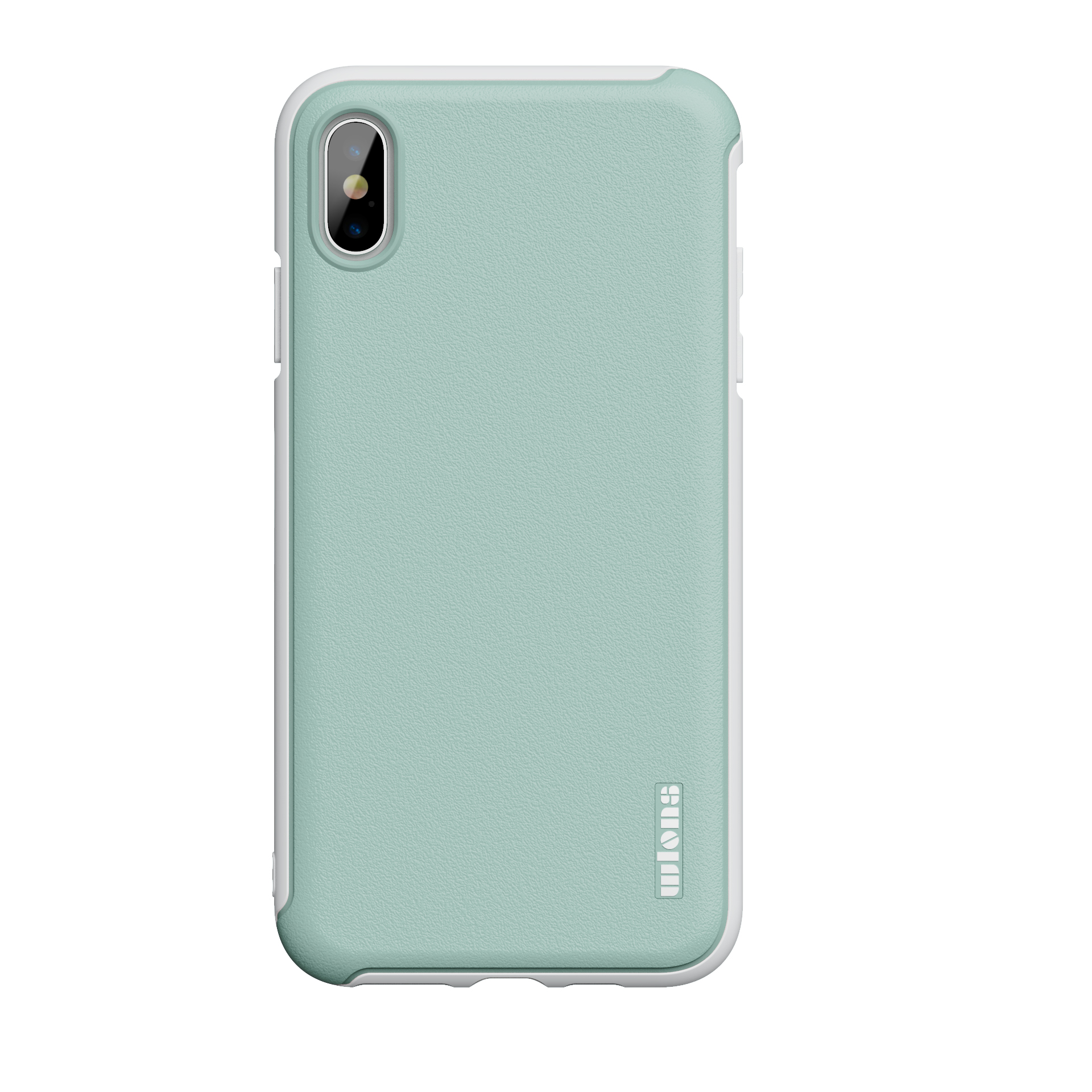 

WLONS PC+TPU Combo Phone Case Macaron Series Back Shell for iPhone XS Max 6.5 inch - Green, iPhone XS Max 6.5 inch