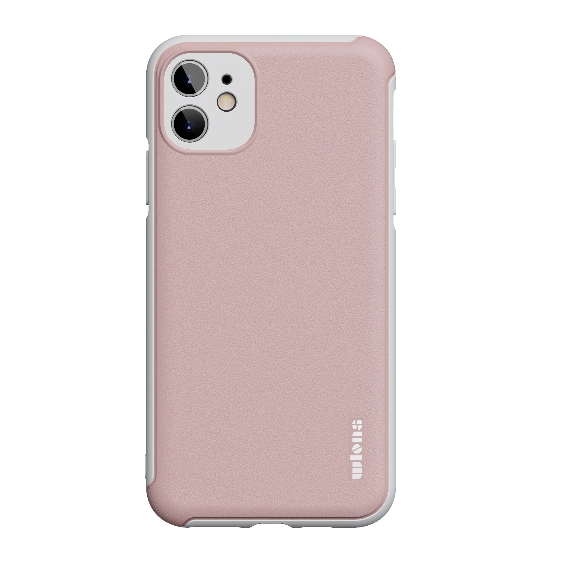 

WLONS PC+TPU Hybrid Phone Case Case Series Series Series Cover Cover Back Shell Для Iphone 11 6,1 Дюйма - Розовый, iPhone 11 6.1 inch
