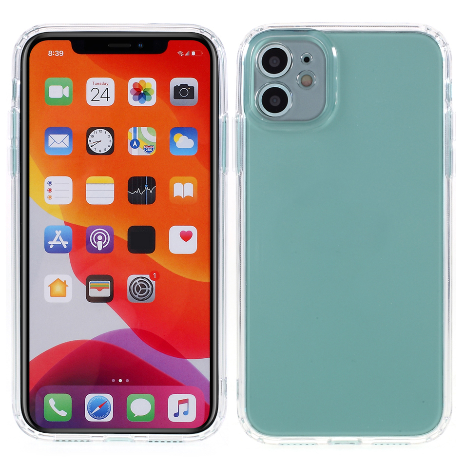 

Точная Вырез Anti-Fall Acrylic + TPU Гибридный Чехол Для Телефона Для IPhone 11 6,1 Дюйма - Прозрачный, iPhone 11 6.1 inch