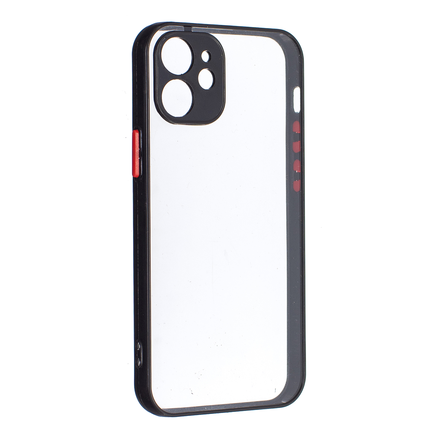 

TPU + Акриловый Гибридный Корпус Прозрачный Защитный Телефон Для Iphone 12 Mini 5,4 Дюйма - Черный, iPhone 12 mini