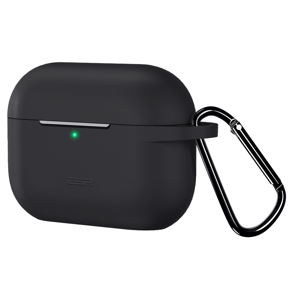 

Силиконовый Защитный Чехол Silicone Silicone Для AirPods Pro - Черный, AirPods Pro