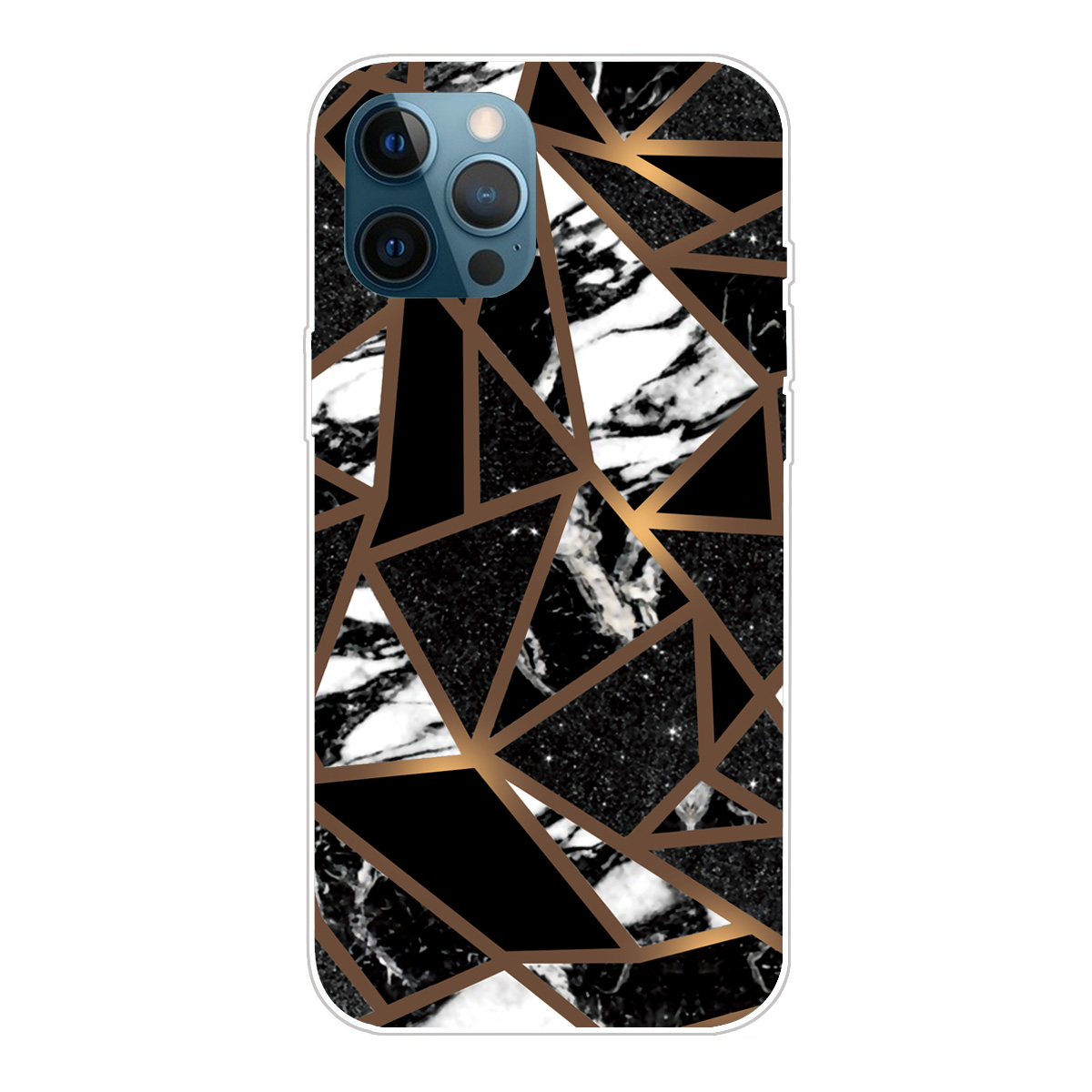 

Аннотация Дизайн Шаблона Мрамора TPU Back Shell Для Iphone 13 Pro Max 6,7 Дюйма - Стиль g., iPhone 13 Pro Max