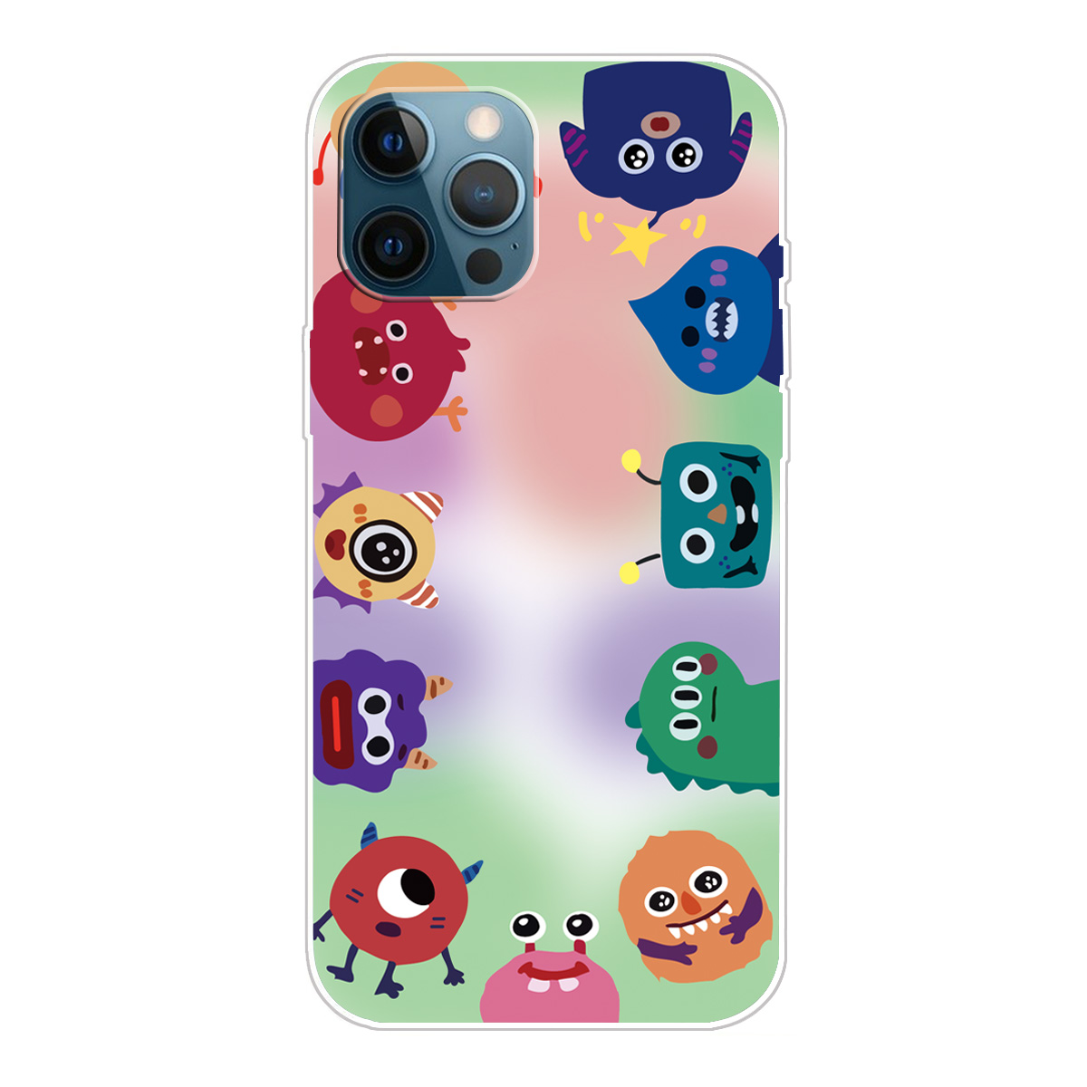

Печать Шаблона IMD ​​tpu Cople Cover Для Iphone 13 Pro Max 6,7-дюймовый - Симпатичный Мультипликационный Узор, iPhone 13 Pro Max